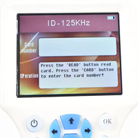 125KHz 13,56 Mhz EM4305 Tarjeta de Identificación copiadora lector Rfid de mano duplicador programador tarjeta IC RFID NFC lector escritor