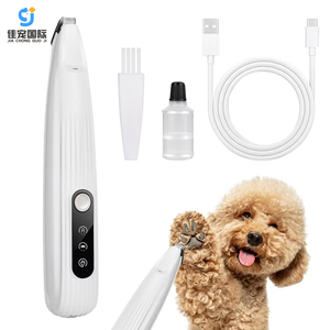 Tondeuse électrique sans fil de haute qualité pour pattes de chien, portable, automatique, avec lumière LED, fonctionne sur batterie, tondeuse à poils pour pattes de chien - Product Image 1
