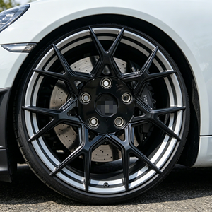Jantes forgées Xywheel GT4 <span class=keywords><strong>RS</strong></span> Style pour Porsche 718 Noir brillant Jantes en alliage personnalisées Légères Haute performance - Product Image 6
