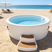 Piscine gonflable pour bébé, piscine hors sol pliable miniature pour enfants, jeux d'été en plein air