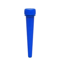 Tube conique en plastique de haute qualité de 100 mm avec bouchons à pression et à rotation, utilisé pour l'emballage alimentaire, bouteille en plastique