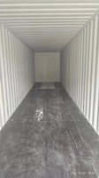 Conteneurs maritimes d'occasion de 40 pieds, type High Cube, en acier, avec panneaux sandwich et plancher en bois - Offre Spéciale