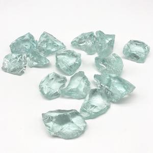 Groothandel Blauw Groen Verpletterd Slakken Glazen Rotsen Voor Vuurkorf - Product Image 5