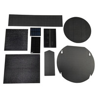 Panel surya Mono kecil bentuk kustom 3W 5W 6W 10W 20W Panel surya Mini 6V 9V 12V untuk lampu surya tirai surya