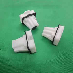 Peugeot Citroen Car Seat Fixer 1609267180 White <b>Engineering</b> <b>Plastics</b> Base Plug For Mark 301 2008 Elyse C3 Cloud Aircross - Product Image 3