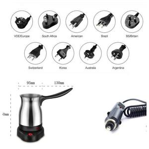 Cafetière électrique portable en acier inoxydable de 500ml, chauffe-lait/mini-chaudière à eau avec <span class=keywords><strong>base</strong></span> rotative en plusieurs couleurs - Product Image 6