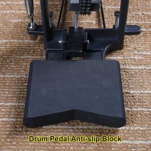<span class=keywords><strong>Bloc</strong></span> antidérapant pour batterie Système d'ancrage pour casque et pédale Stops Pédale de batterie Slipping Block pour clavier Pédale de grosse caisse électrique - Product Image 3