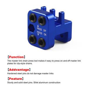 Outil de poinçonnage pour chaînes de moto/quad, pour chaînes de série 5, 520, 525, 530, pour usage en atelier - Product Image 1