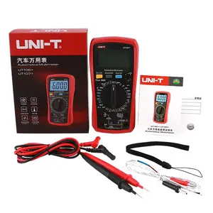 UNI-T Цифровой Автомобильный Мультиметр UT107 + для измерения напряжения переменного тока постоянного тока 1000 В емкостный измеритель частоты температуры VFC мультиметры
