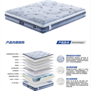 Colchón Simmons American Home con 9 Zonas de Resortes Independientes, Firmeza Media, con Capa Superior de Espuma Viscoelástica, para Niños - Product Image 1