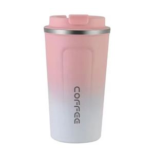 Tasse à café en acier inoxydable avec design classique, plusieurs options de couleurs, pour boissons chaudes et froides, idéale pour les cadeaux d'affaires, mug OEM - Product Image 4