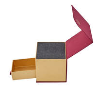 Boîtes à bijoux portables personnalisées les plus populaires avec couvercle magnétique, boîte cadeau pour bijoux avec logo en relief