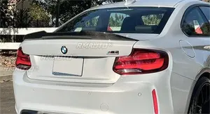 Aileron arrière style PSM pour BMW Série 2 F22 F87 M2 2014-2021 M240i 218i 220i, accessoires de voiture - Product Image 4