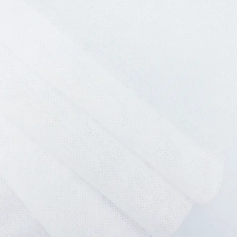 polyester/viscose/cotton parallel spunlace nonwoven towels fabric disposable degradable wet non-woven cloth