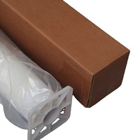 Blanc brillant 290gsm mat Polyester Pigment colorant imprimé blanc jet d'encre numérique impression peinture toile rouleau