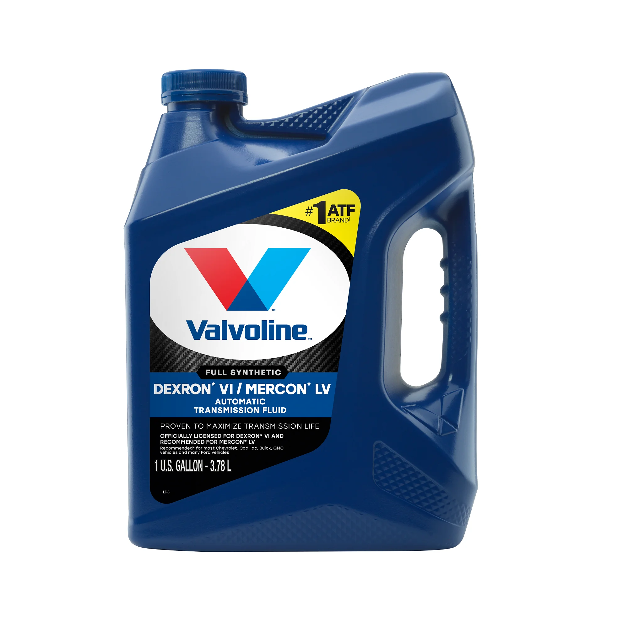 Valvoline Dexron VI/Mercon 1-Gallon Full Synthetic ATF for Automatic Transmission Fluid Plastic Bottle Auto Parts Image 1