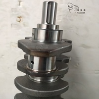 Old 4JJ1 Forged Steel Engine Crankshaft 4JJ1-T 892190927 Construction Machinery Engine Part 1 Year Warranty