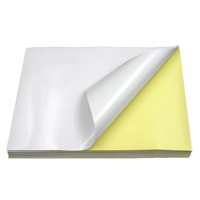 Papier d'impression auto-adhésif JINGPO A4, papier autocollant mat brillant A4 avec adhésif pour imprimante laser et jet d'encre