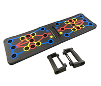 Nouvelle planche d'entraînement pliable pour pompes, support portable multifonctionnel pour pompes à domicile