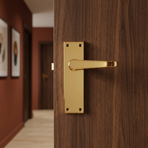 Manija de Puerta de Aluminio, Diseño Moderno, Instalación con Tornillos, Uso Interior - Product Image 2
