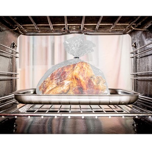 Lot de 100 sacs de cuisson approuvés, résistants à la chaleur (jusqu'à 450°F), compatibles four et micro-ondes, robustes, pour rôtissoire, dinde et autres aliments - Product Image 3