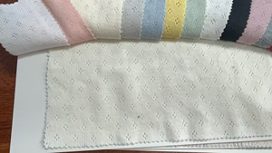 Telas de Punto Ligero de Algodón Orgánico <span class=keywords><strong>100</strong></span>% Certificado GOTS en Existencia al por Mayor para Ropa de Bebés, Niños y Niñas - Product Image 4
