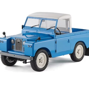 Voiture RC tout-terrain 1/12 Land Rover Série II 2.4G Électrique 4x4 à vitesse variable, jouet de simulation RTR avec chargeur métallique - Product Image 2