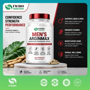 Capsule ArginMax Avanzate per il Benessere Quotidiano Maschile, Integratore Alimentare Quotidiano per Uomini, Supporto OEM ODM Etichetta Privata - Product Image 1