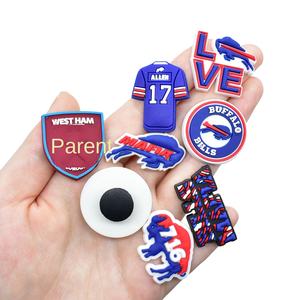 بيع بالجملة إكسسوارات أحذية فريق كرة القدم الأمريكية بفالو بيلز ، إكسسوارات أحذية <span class=keywords><strong>NFL</strong></span> مخصصة ، إكسسوارات أحذية جديدة في السوق - Product Image 4