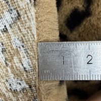 Tissu doux en fourrure synthétique 100 % polyester imprimé motif animal, fourrure de lapin en peluche pour couverture de bébé, vêtement, jouet, usage domestique