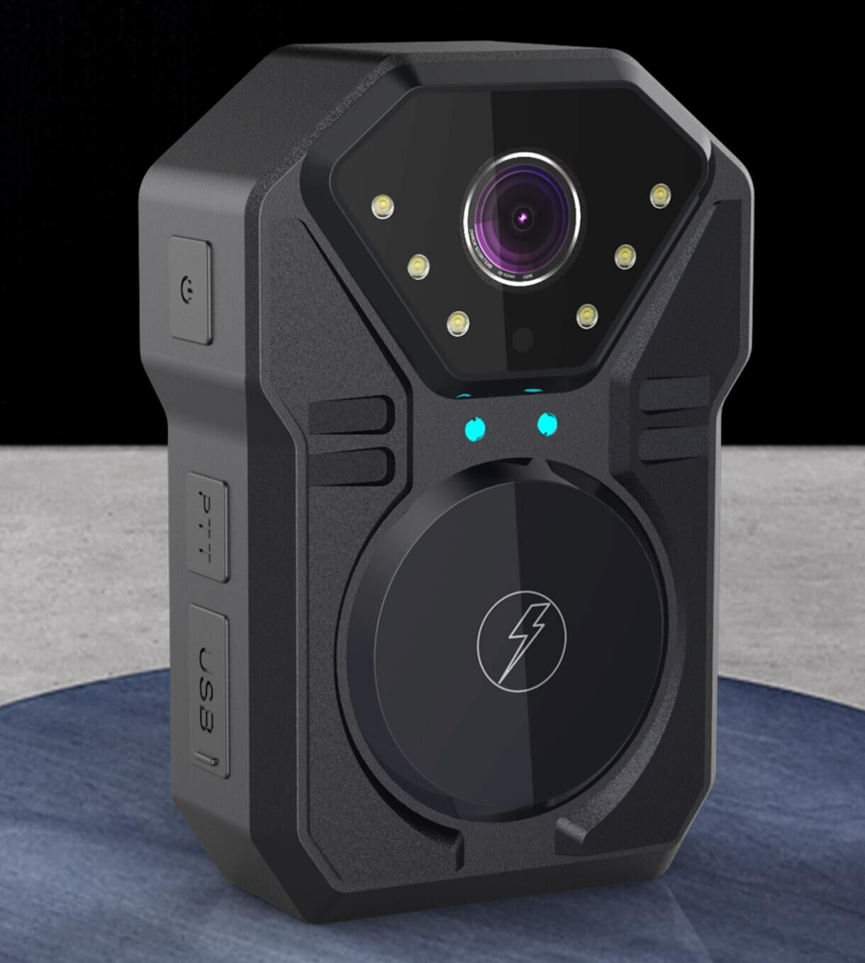 Grabador de aplicación de la ley, 1080P, HD, 128GB, GPS, WIFI, 4G, estación de acoplamiento de cámara desgastada para cuerpo de