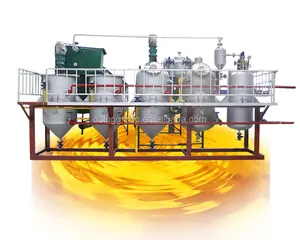 Batch type with conduction oil heating system design 1-20TPD capacity crude oil refinery line