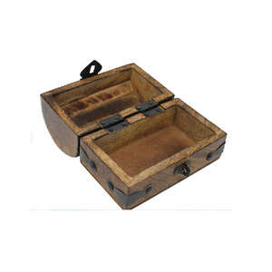 <span class=keywords><strong>Coffre</strong></span> à trésors Pirate boîte à souvenirs en bois - Product Image 3