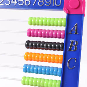 Juegos Educativos de Matemáticas Foska, Juguetes de Aprendizaje Preescolar, Ábaco de Plástico de Alta Calidad para Niños, Matemáticas para Primaria, <span class=keywords><strong>1</strong></span>.º y 2.º Grado - Product Image 3