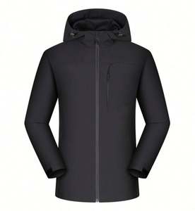 Custom Logo Sportswear Woolen Plush Knitting Wholesale Soft <b>Shell</b> Pullover Jacket Hoodie Jacket Waterproof Breathable Zipper - Product Image 4