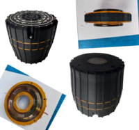 Haut-parleur de compression puissant à double bobine de 99 mm pour système audio de voiture, pure voix moyenne, 8 ohms, 4700 W