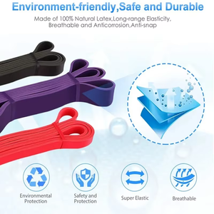 Biểu Tượng Tùy Chỉnh TPE Tập Thể Dục Latex Resistance Bands Điện Tập Thể Dục Căng Pull-up Hỗ Trợ Ban Nhạc Vòng Lặp Cho Thể Dục Dụng Cụ Đóng Gói Túi - Product Image 6