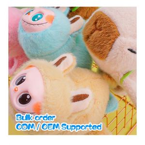 Peluche personnalisée Rabu Anime Kapibala, jouet en peluche super doux, anti-stress, cadeau d'anniversaire pour enfants, en coton PP et maille de coton - Product Image 2