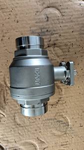 Bola de acero inoxidable 2507 de 3 pulgadas con extremo ranurado y placa de montaje superior, con precio, STV-SB2, bola estándar, OEM, personalizada - Product Image 4