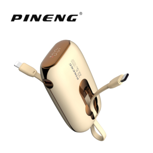 <span class=keywords><strong>Pineng</strong></span> <span class=keywords><strong>พา</strong></span><span class=keywords><strong>ว</strong></span><span class=keywords><strong>เวอร์</strong></span><span class=keywords><strong>แบงค์</strong></span> PN876 10000mAh 22.5W PD ชาร์จเร็<span class=keywords><strong>ว</strong></span>สายเคเบิลในตัว - Product Image 3