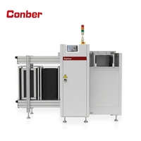Chargeur de magazines de circuits imprimés SMT Conber avec contrôle PLC et roulement/moteur pour ligne de production SMT AC110V/220V Garantie 1 an