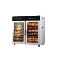 40-laags Roestvrijstalen Voedseldehydrator Gedroogde Fruitmachine Voor Fruit En Groenten Jerky Rundvlees Biltong Maker