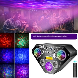 EU Diamond-style Mini <b>Magic</b>-ball Laser Stage Light 8-in-1 Lighting Effects Compact Projector 96 Patterns Ambiance KTV Bars UV - Product Image 3