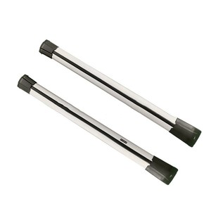 Barras Transversales Universales de Aleación de Aluminio Plateadas/Negras para Techo de SUV, Accesorios para Carrocería de Automóvil, Barras Superiores - Product Image 2