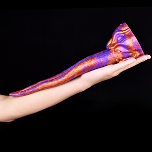 Dildo Alienígena de Fantasía con Nudo, Dildo Delgado de Silicona, Juguetes Anales Grandes para Principiantes, Strap-on para Mujeres y Hombres, Parejas - Product Image 6