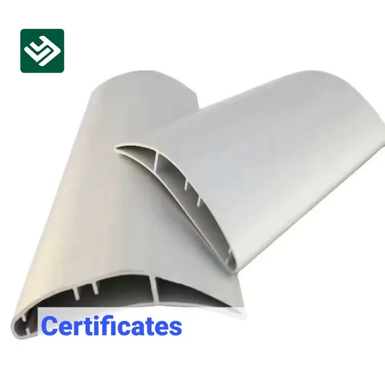 Estrusione di profilo alare In alluminio anodizzato di diverse dimensioni personalizzate con feritoia solare a prezzo In otturatore