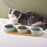 Offre Spéciale – Gamelle en Céramique Personnalisable pour Chat/Chien, Simple/Double, avec Support Métallique pour Petits Animaux – Utilisation Intérieure – Gamelles et Mangeoires pour Animaux de Compagnie