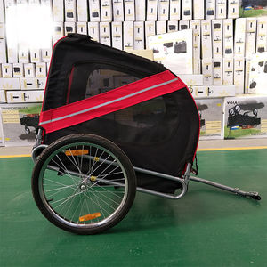 Remolque de <span class=keywords><strong>Bicicleta</strong></span> <span class=keywords><strong>Plegable</strong></span> para Niños y Mascotas, Remolque de Transporte de Seguridad para <span class=keywords><strong>Bicicleta</strong></span> - Product Image 6