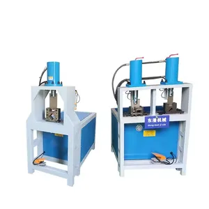 Hydraulic Angle Cutter And Punching Machine For Steel Pipe Hole Cutting Square Tube Notching And 45-Degree Square Hole Punching