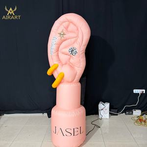 Globo Inflable Realista con Forma de Oreja y Pendientes para <span class=keywords><strong>Publicidad</strong></span> en Tiendas de Maquillaje y Joyería - Product Image 2